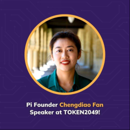 Pi Network创始人Dr. Chengdiao Fan将在TOKEN2049发表演讲，探讨加密货币现实应用